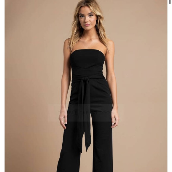 Tobi black jumpsuit - Picture 1 of 3